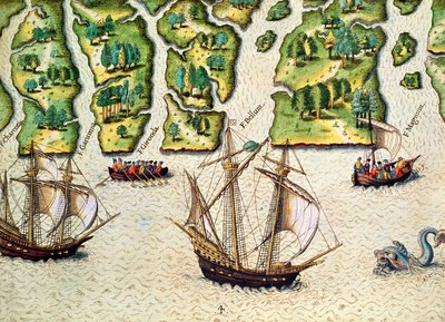 Los franceses descubren seis ríos más, de 